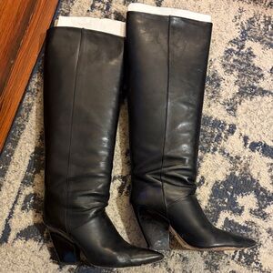 Tory Burch Knee-High Leather Boots